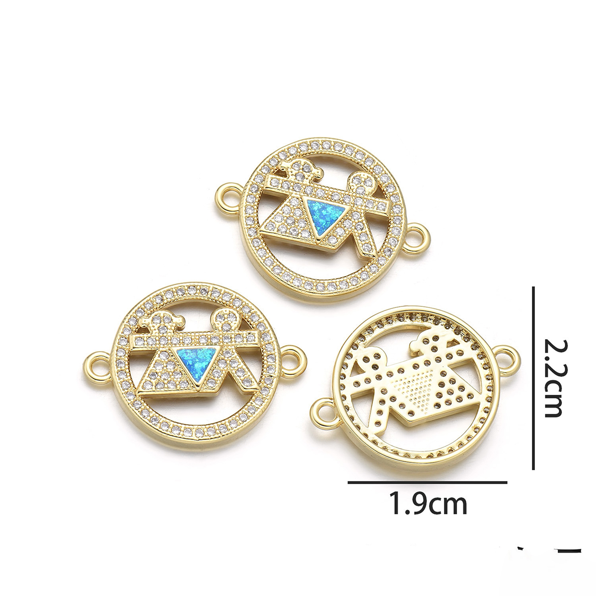 7:Boys and Girls hand cards (peacock blue opal)