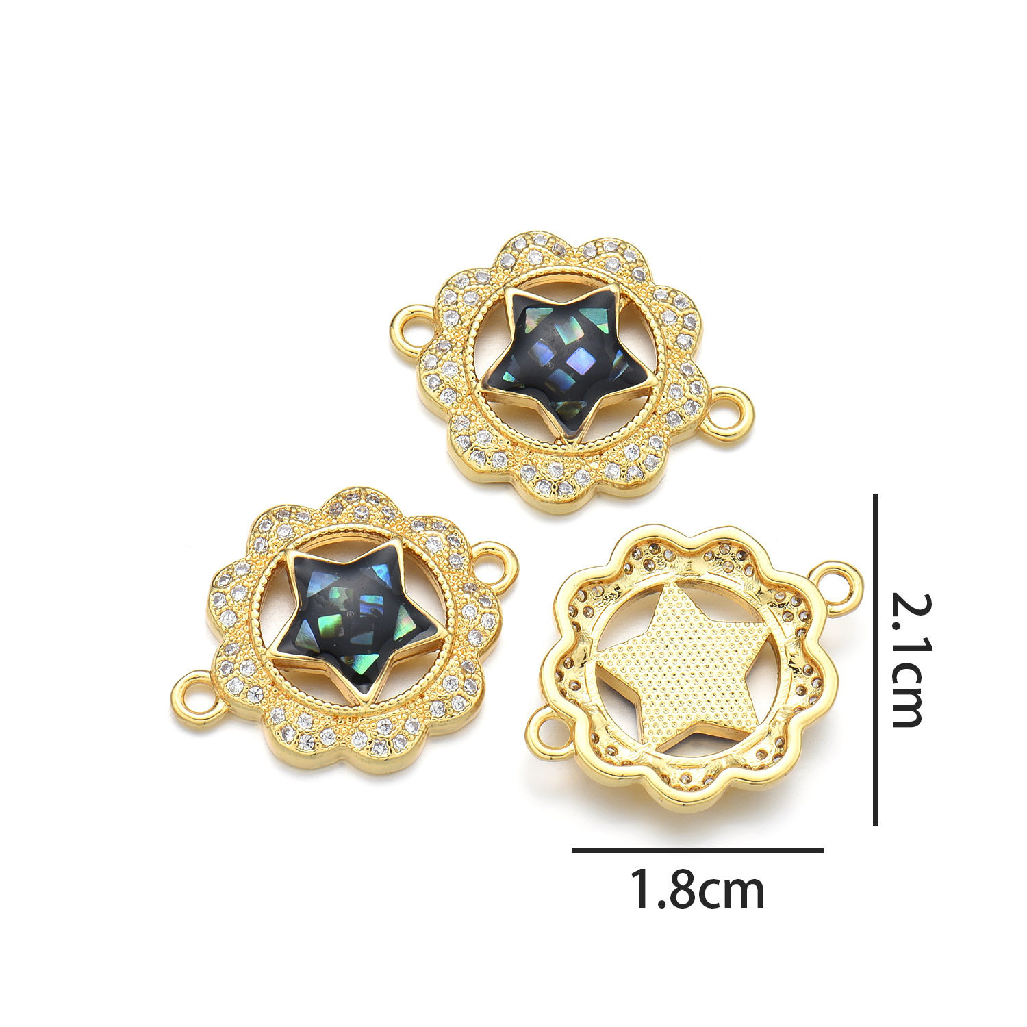 6:Sun Flower Star Hand (Black)