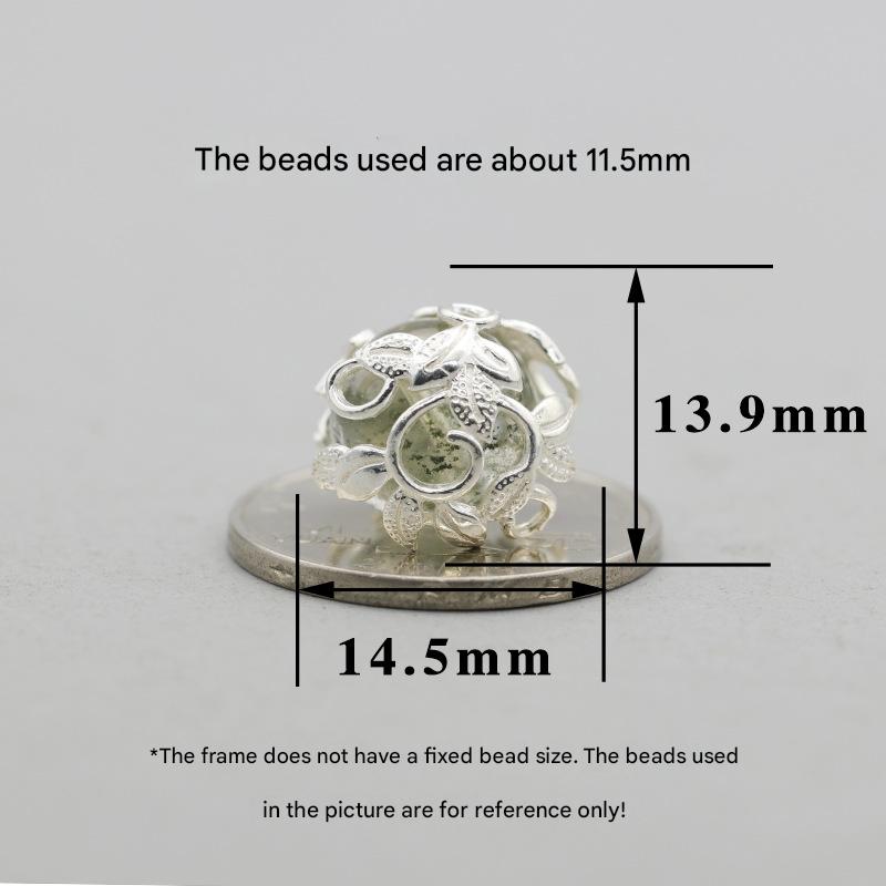 12:Plain Silver Classic large (without beads) FB0620018