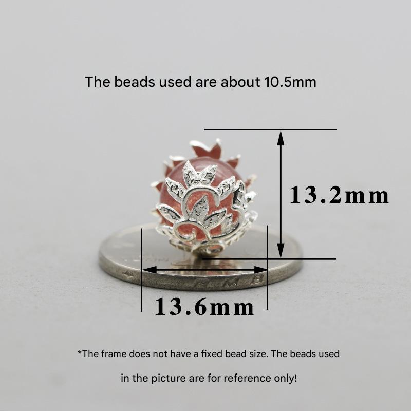 14:Plain silver thorns small (without beads) FB0619018