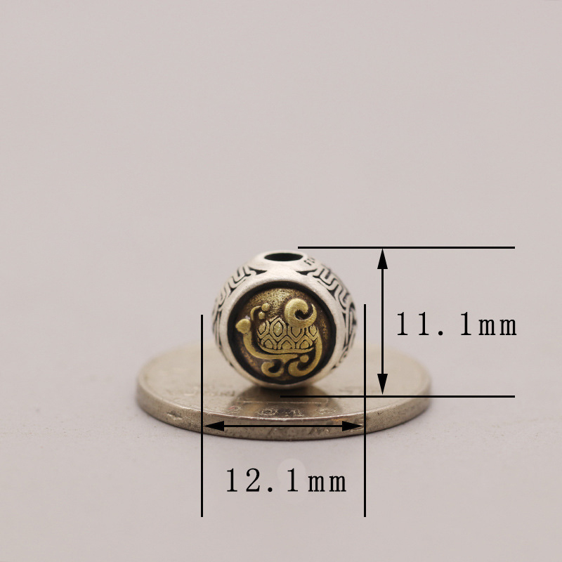 6:(New) matte surface basalt beads/1