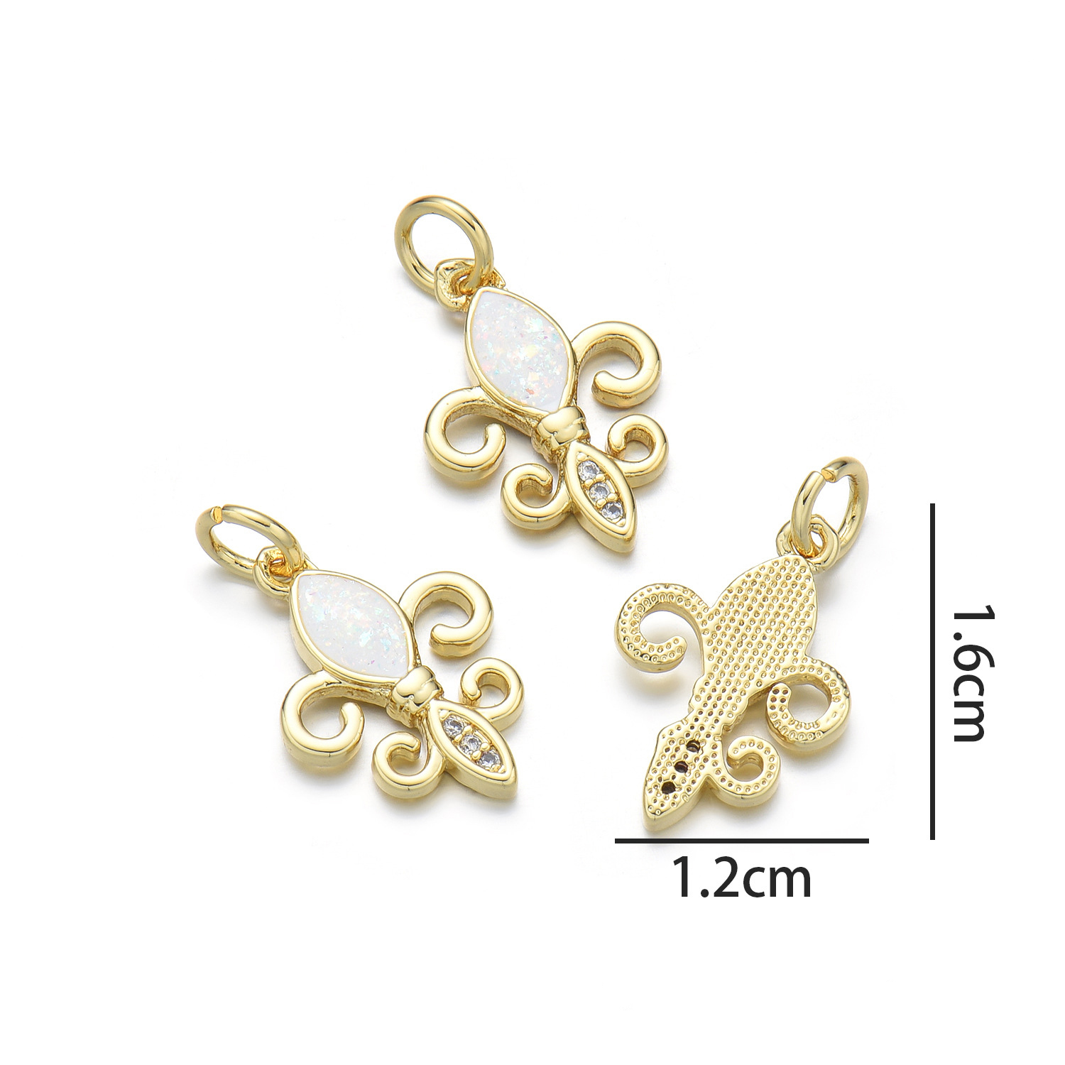 5:Hanging Iris (Colorful Pink Opal)