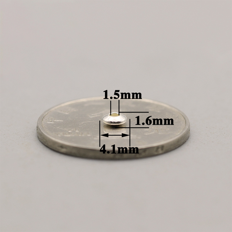 9:4mm flying saucer beads fc002