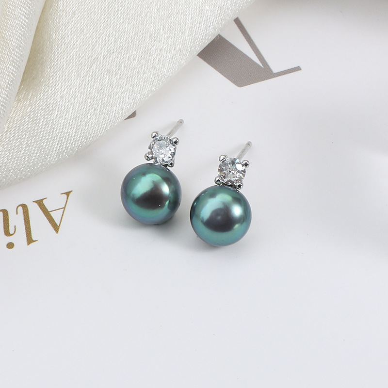 5:Dyed tahitian color + silver