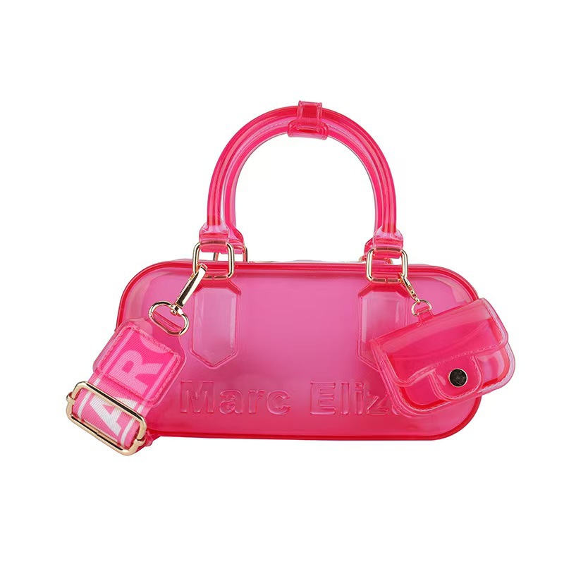 Transparent rose red