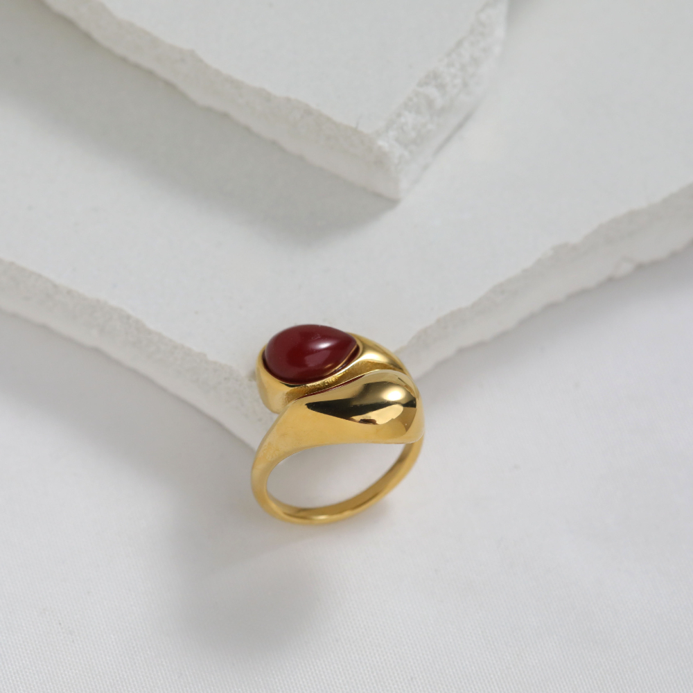 Gold - Red US Size #6