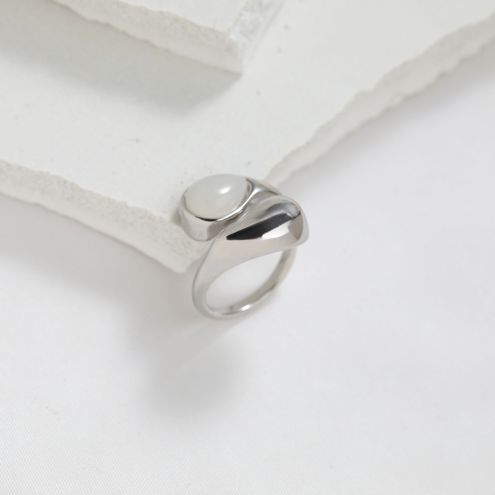 Silver - White US Size #6