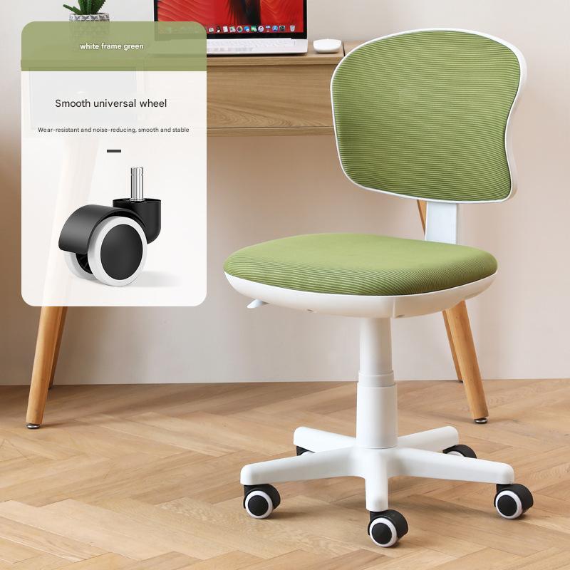 [Office Version] White Frame Green-Universal Wheel