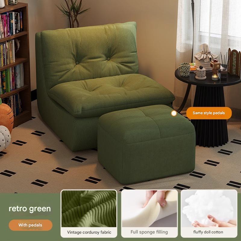 Retro green   pedals (corduroy)