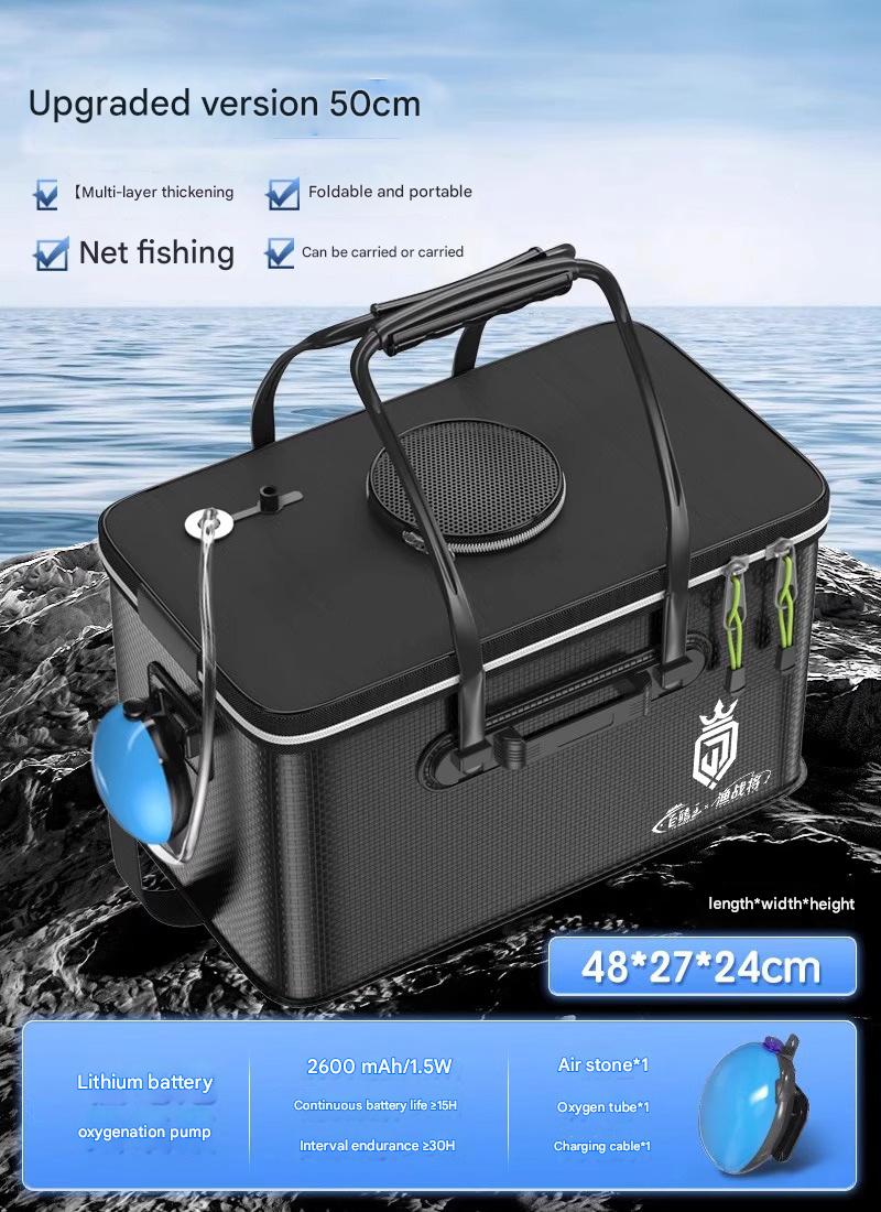 [Sunroof fish casting] 50cm-32L  15h high power oxygen pump