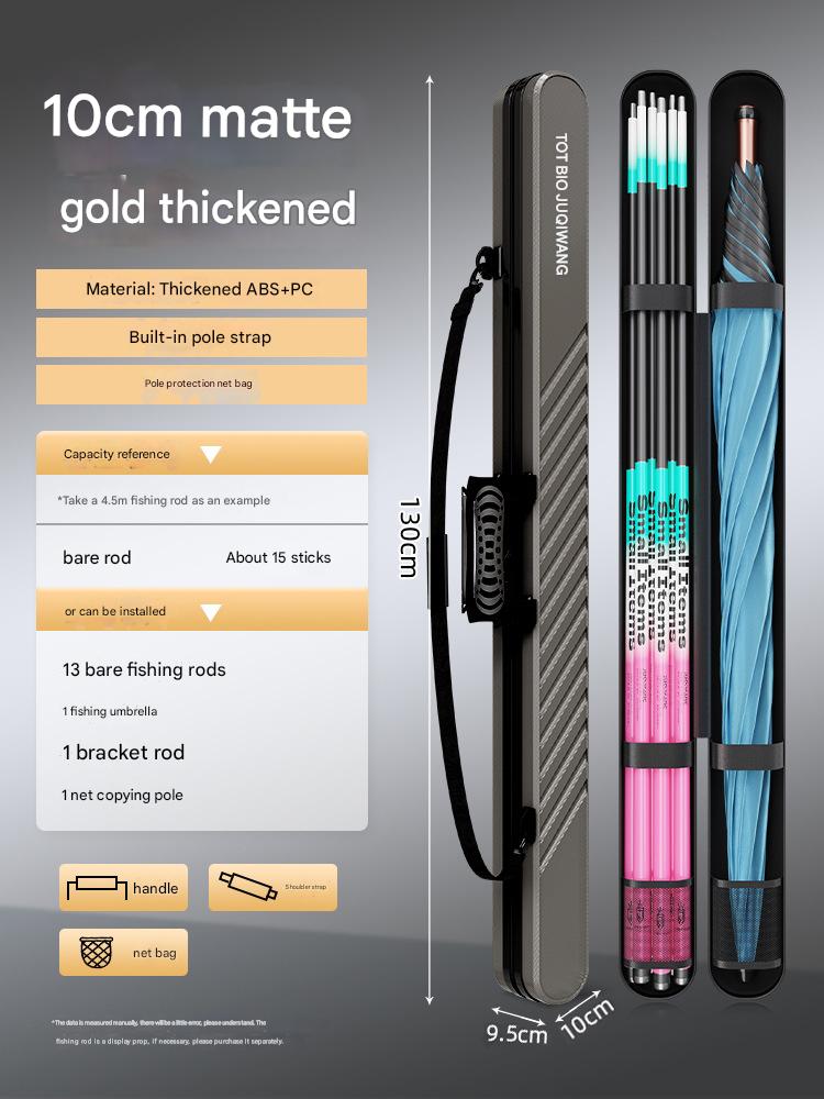 [upgraded thickened model] matt gold gray 130x10x9.5cm [aviation grade abs pc]