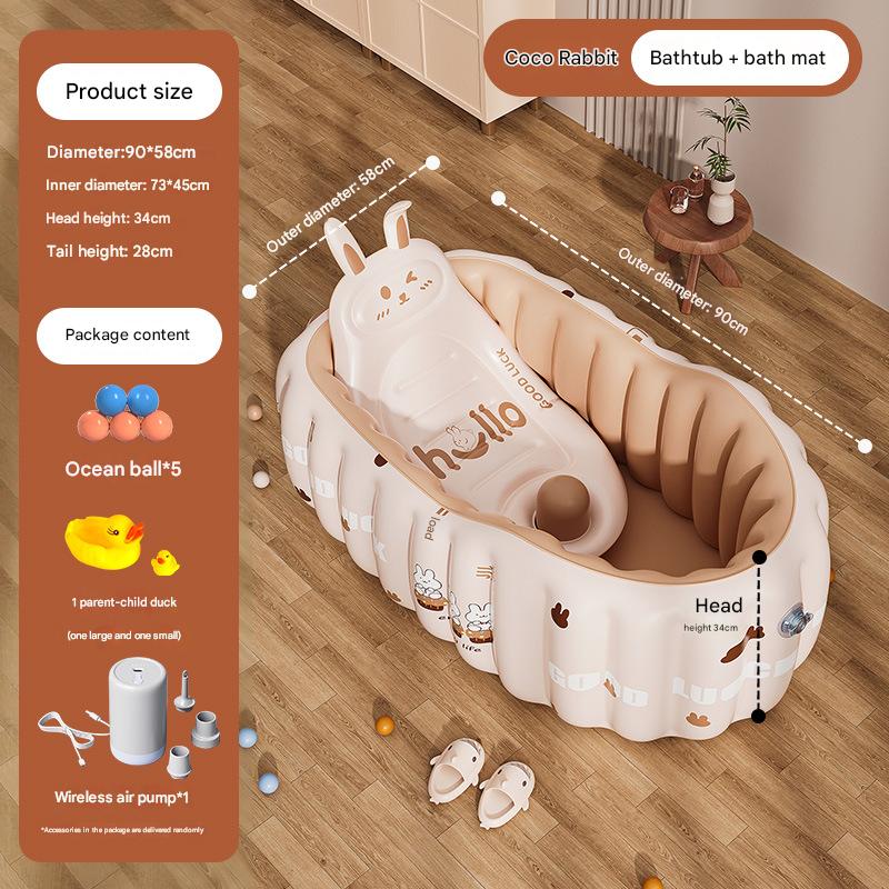 6 with wireless pump 1500mah,bath mat,toys