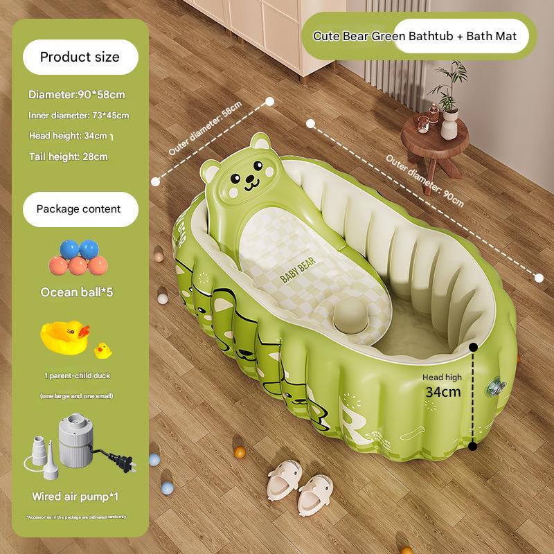 30 with wired pump ,bath mat,toys