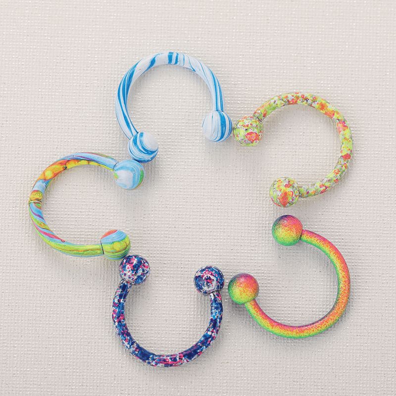 1/Piercing jewelry set