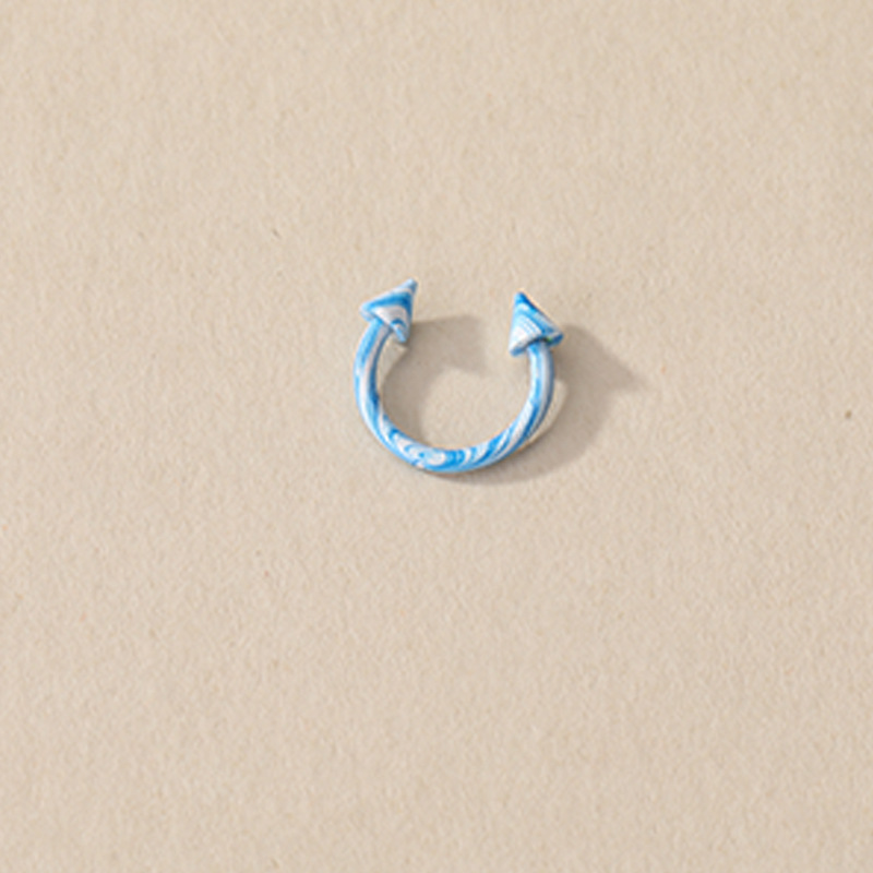 41:34#(horseshoe ring pointed cone 1.2*8*3mm)
