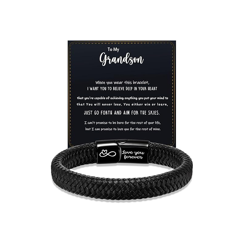 TO My Grandson Zinc Alloy buckle