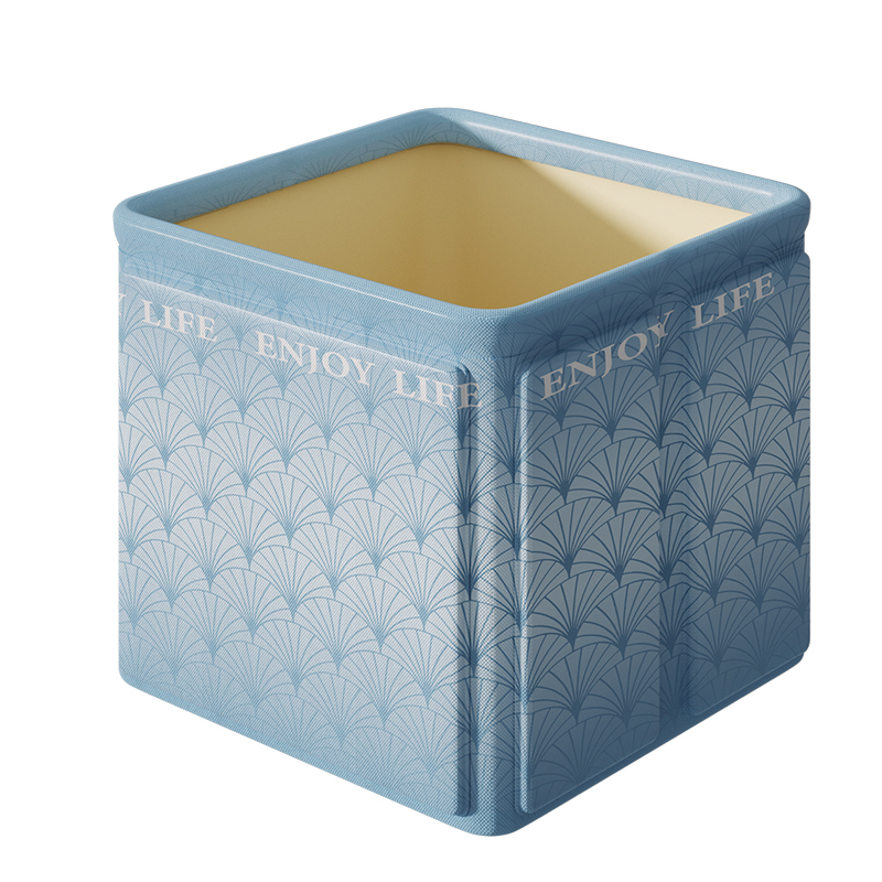 A blue with 5pcs bath bag