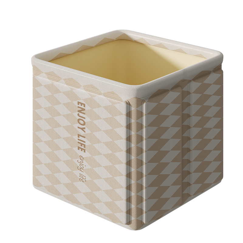 B beige with 5pcs bath bag