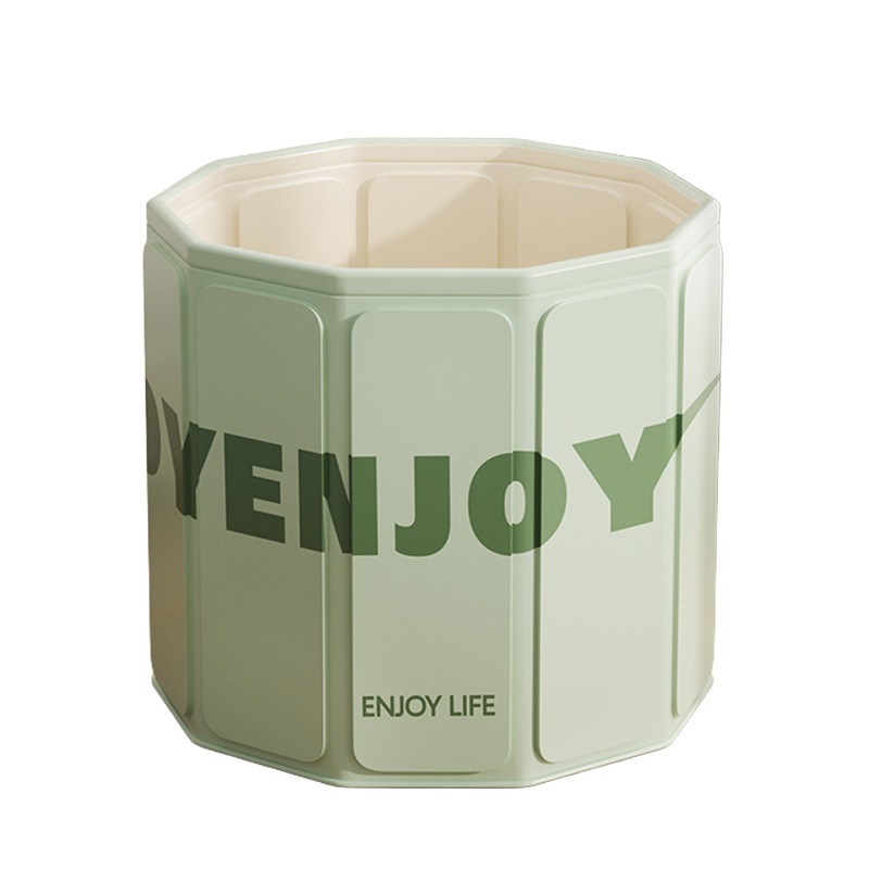 D green Basic style with 5pcs bath bags