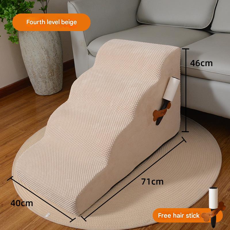 Fourth-step stairs-beige 30d sponge