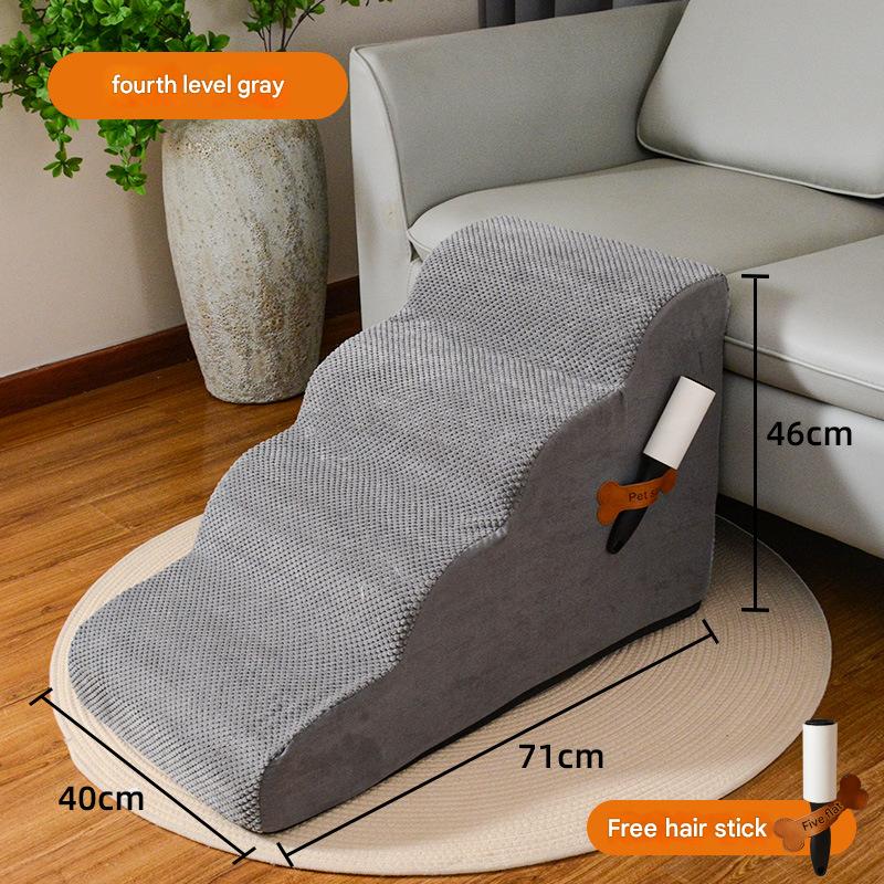 Fourth-step stairs - gray 30d sponge