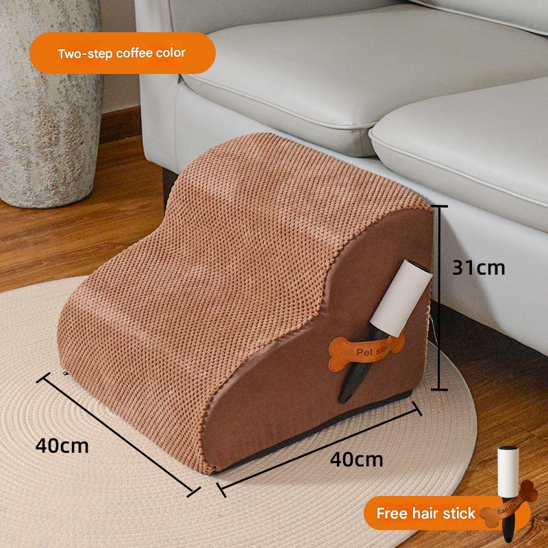 Second-order stairs - coffee color 30d sponge