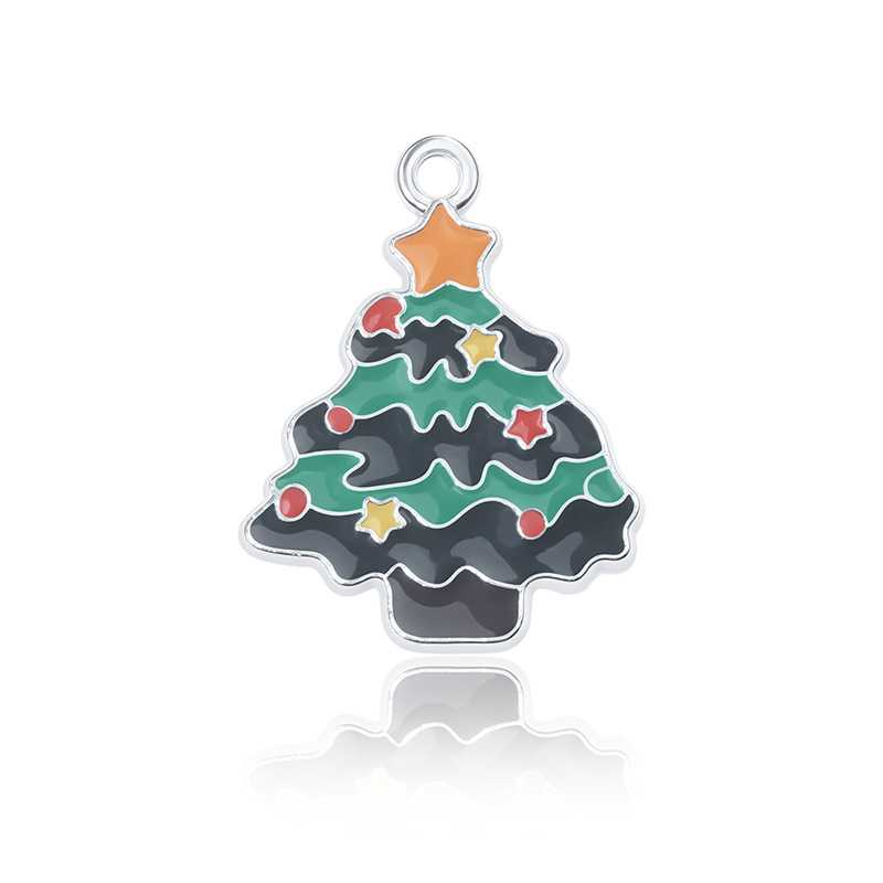 3:1 christmas tree oil dripping pendant 24*18mm 1.65g