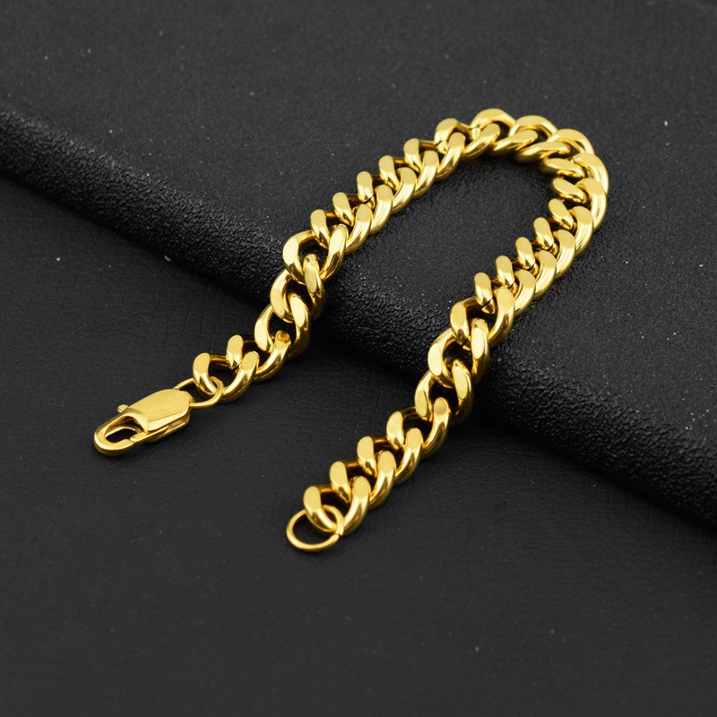 62:1957 thick chain gold 19CM one on both sides
