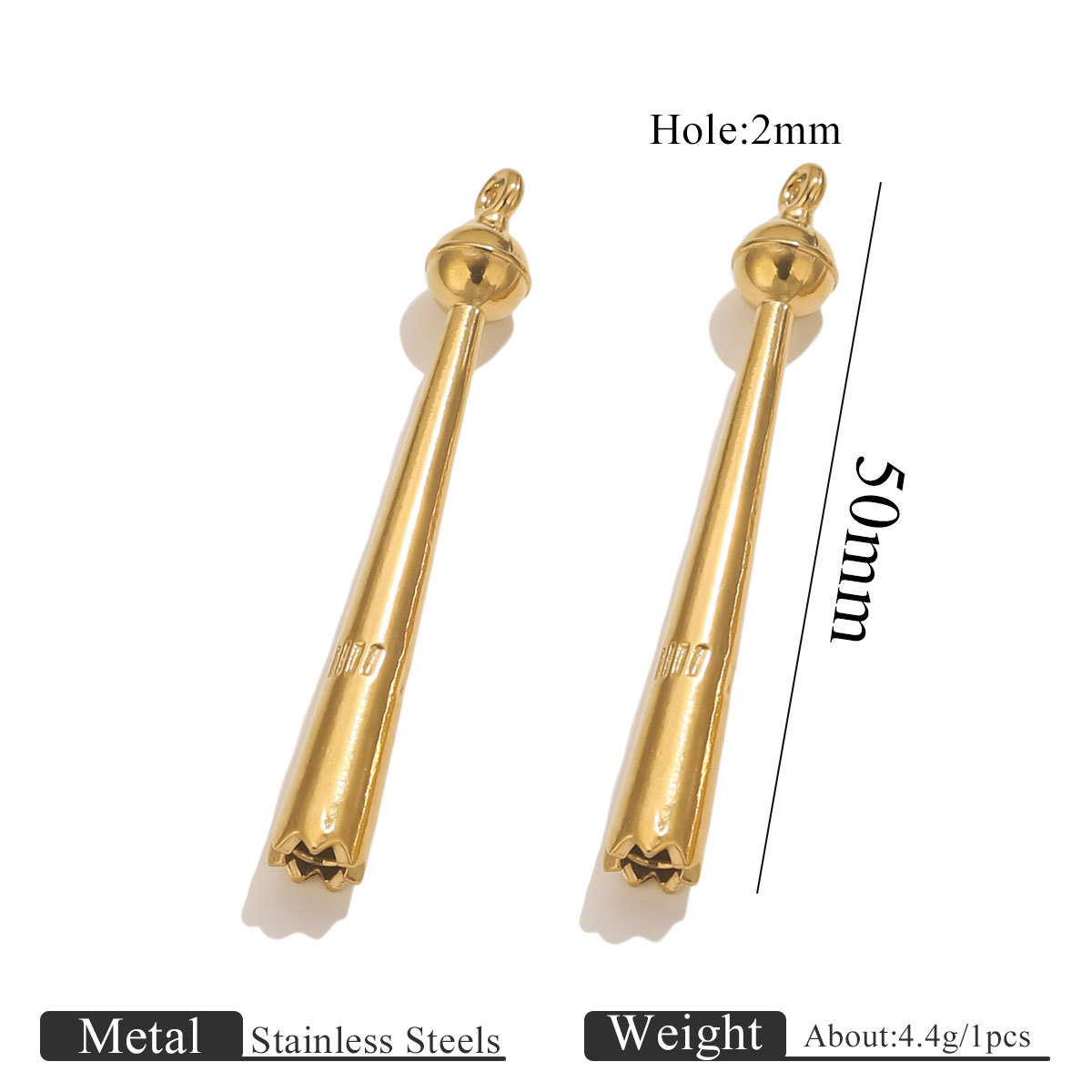 1:Gold ball short style