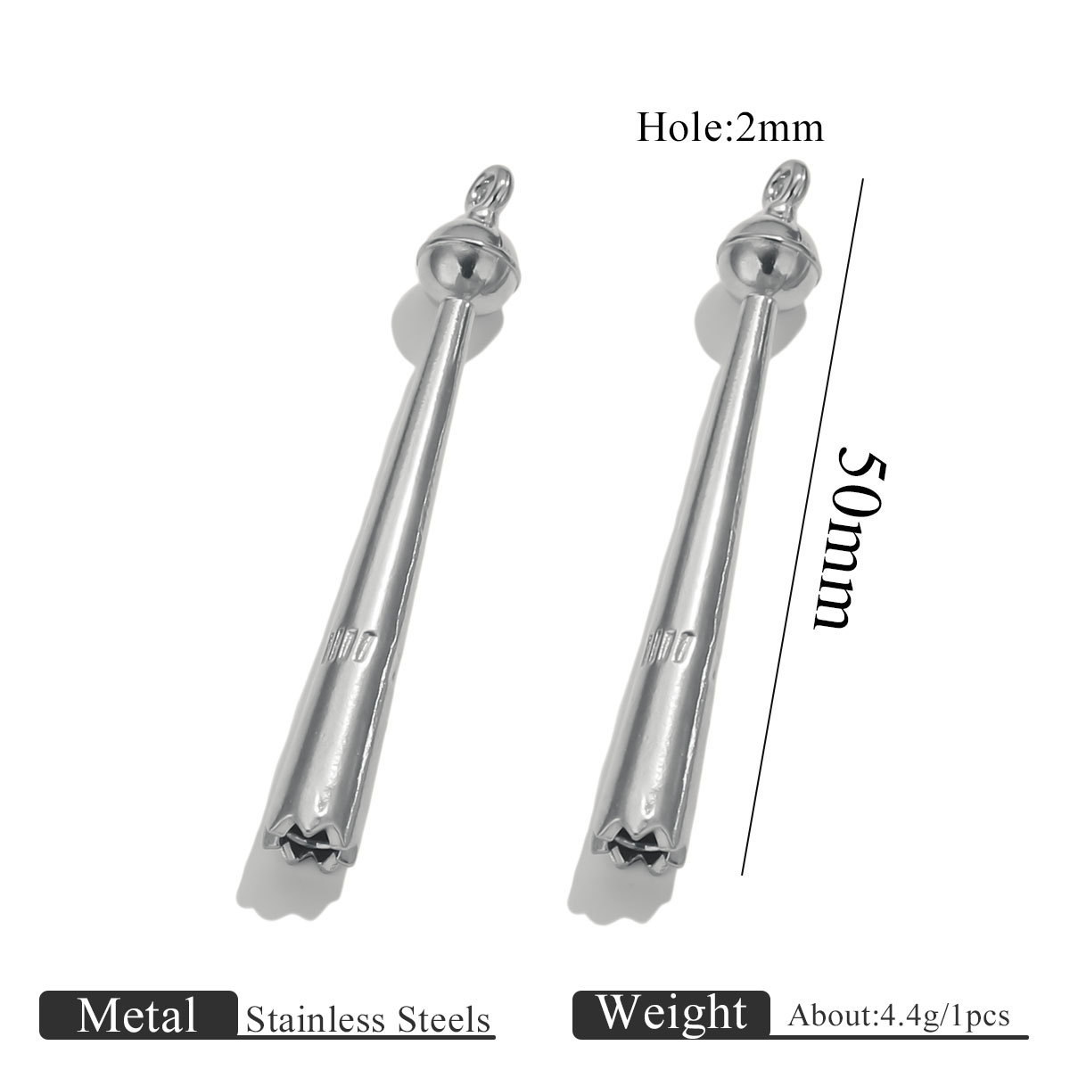 2:Steel color ball short style