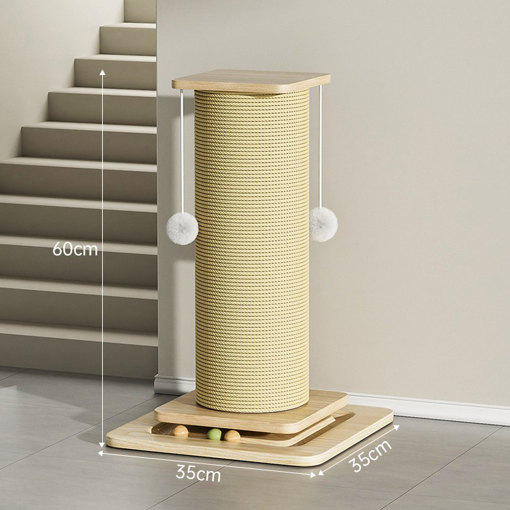 Yellow hemp rope 60cm