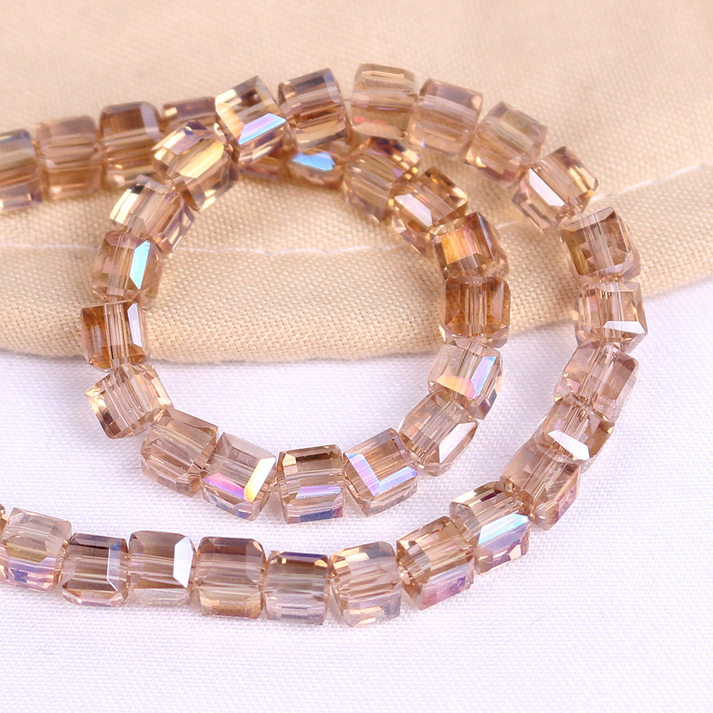 Silver Champagne AB 4mm