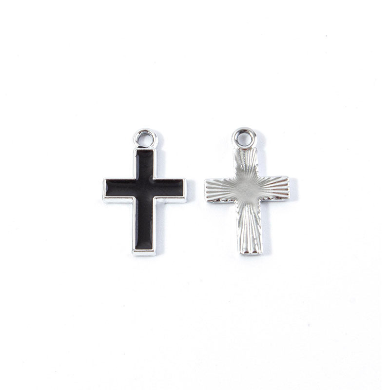 4# Black Cross (White K)
