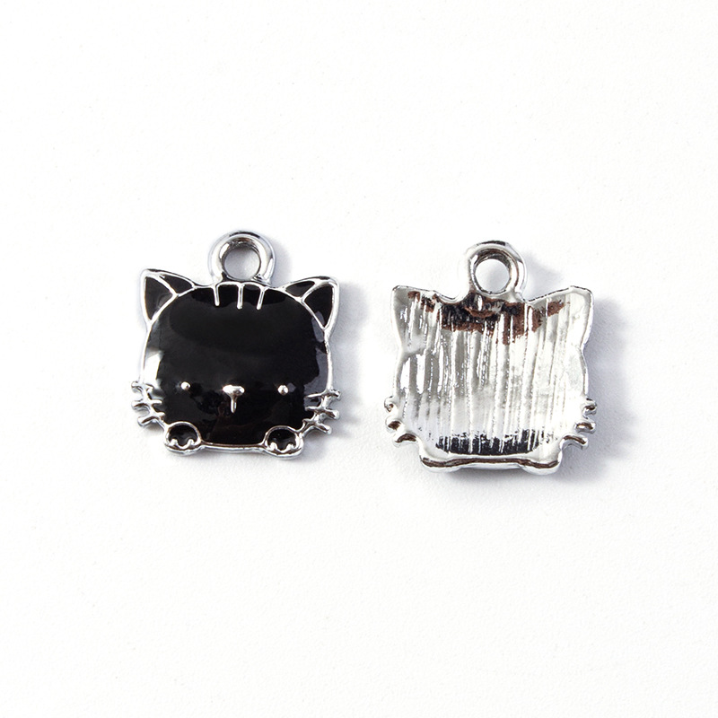 3# Dripping Oil Cat White K-Black