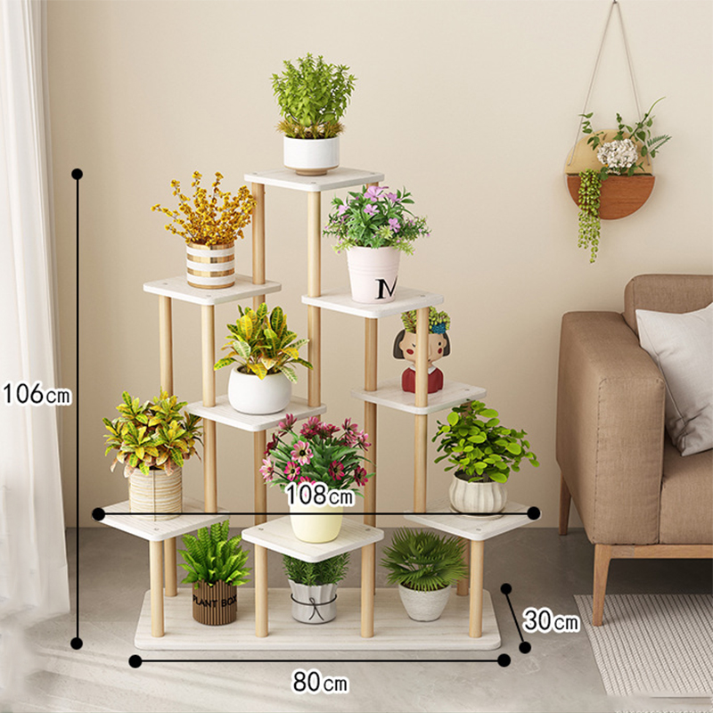 Nine floors widened (white maple color)