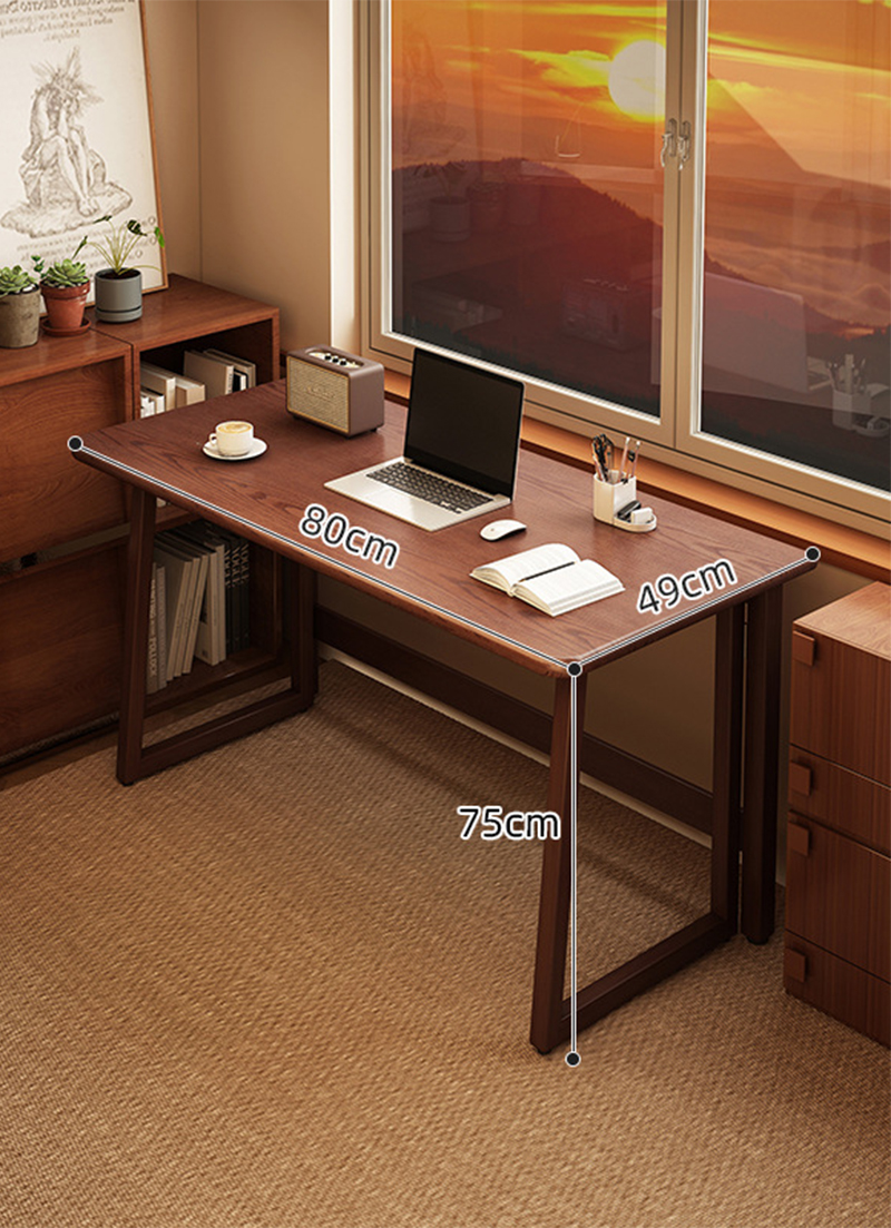 A foldable[walnut color] 80cm long