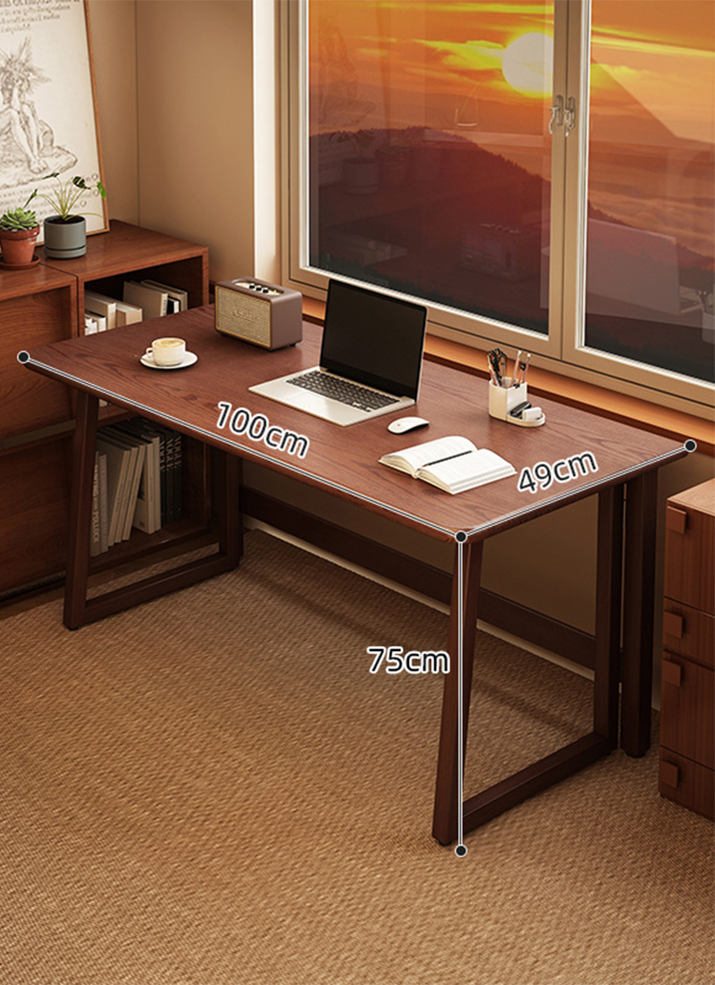 A foldable[walnut color] 100cm long