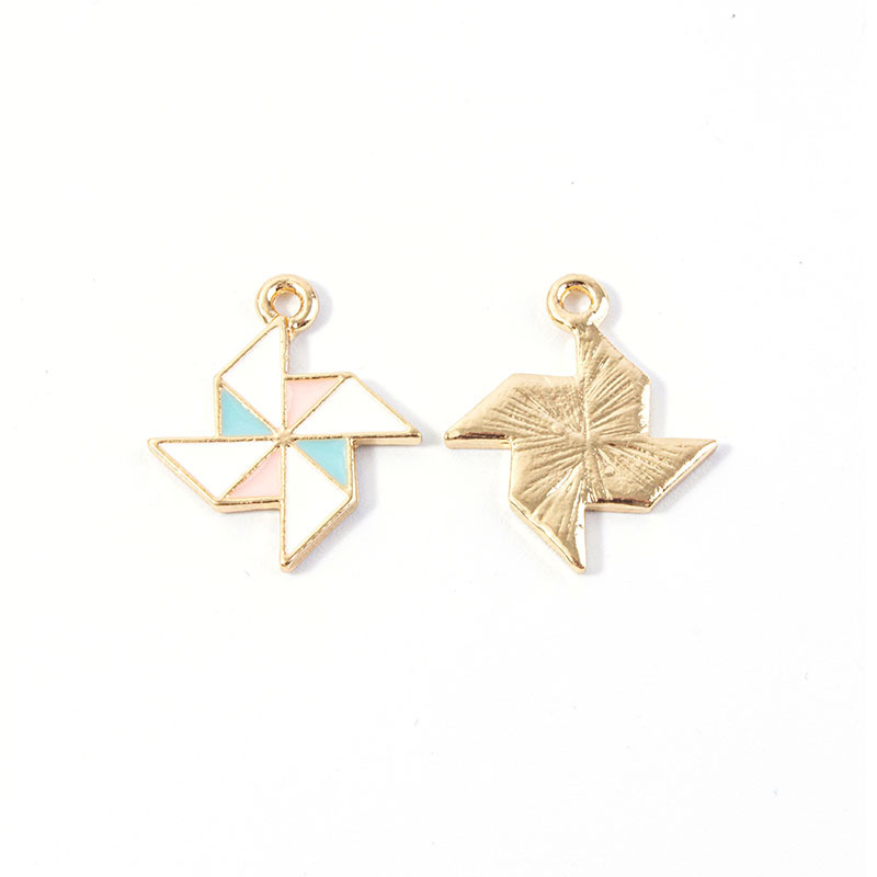 5:Pink blue windmill (kc gold)