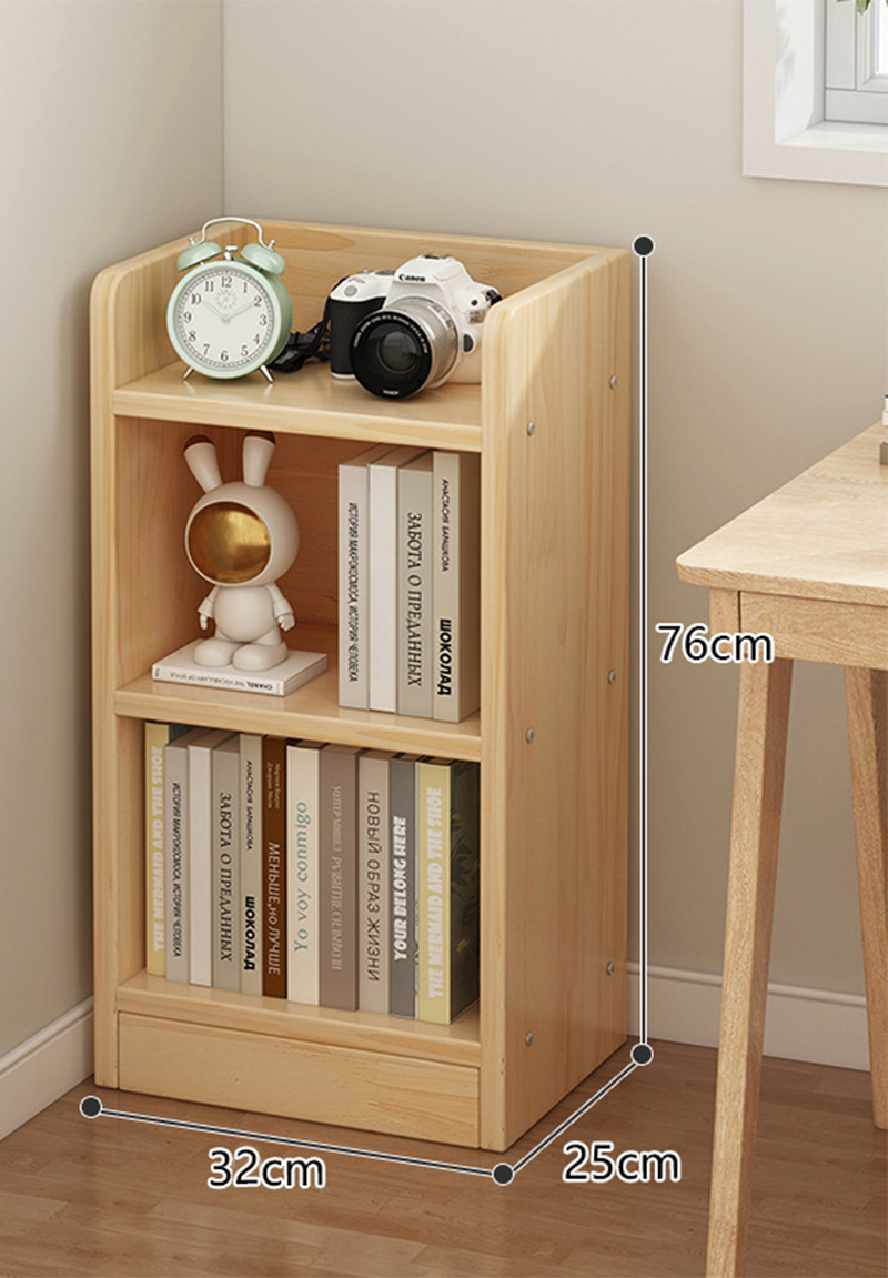 Upgraded to all solid wood/three layers 30cm [ unpainted pine]