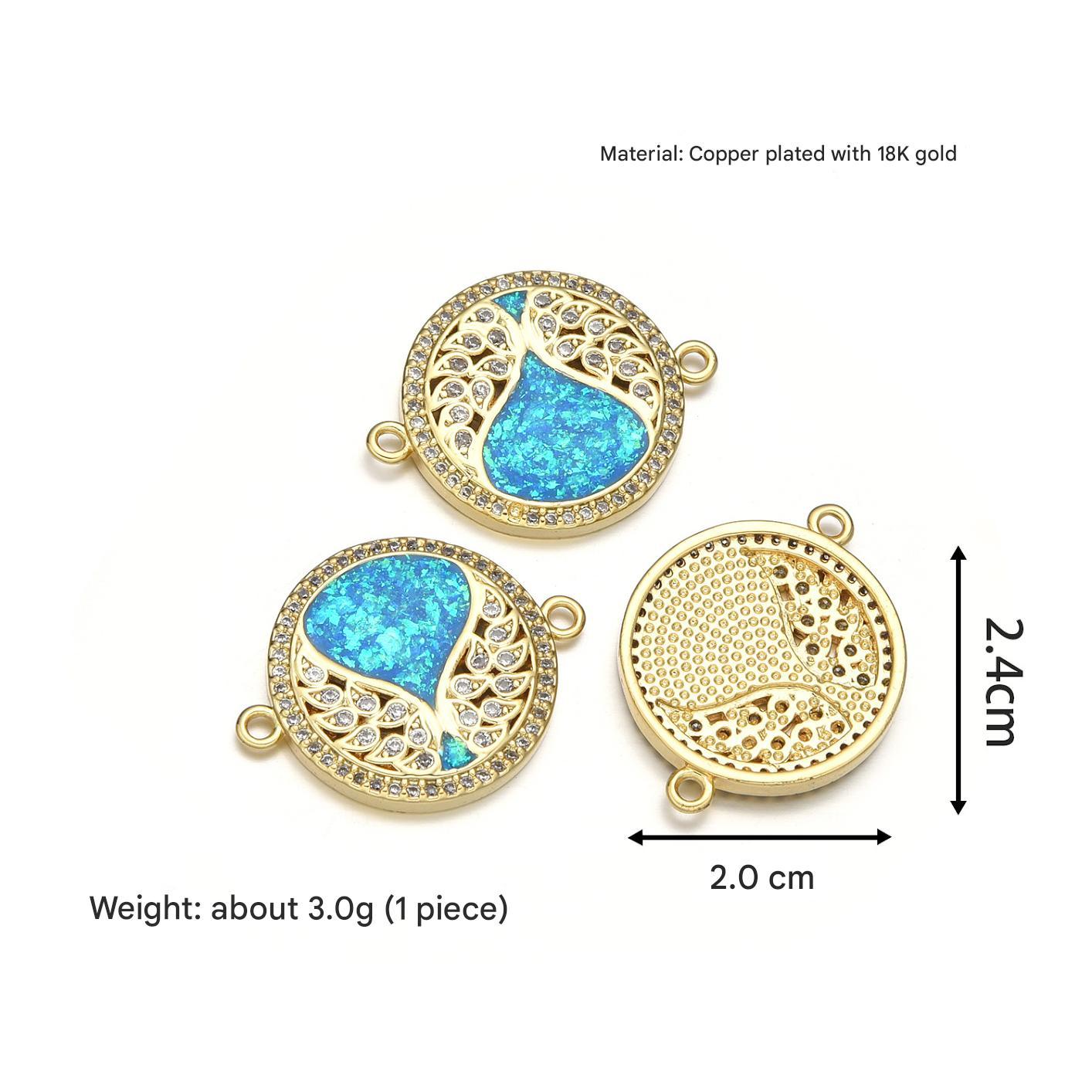 3:Water drop feather hand sign (peacock blue)