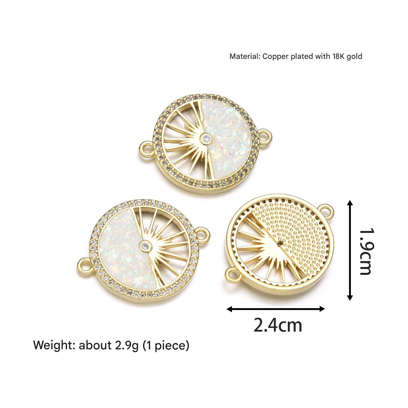 8:Round glow hand sign (colorful pink)