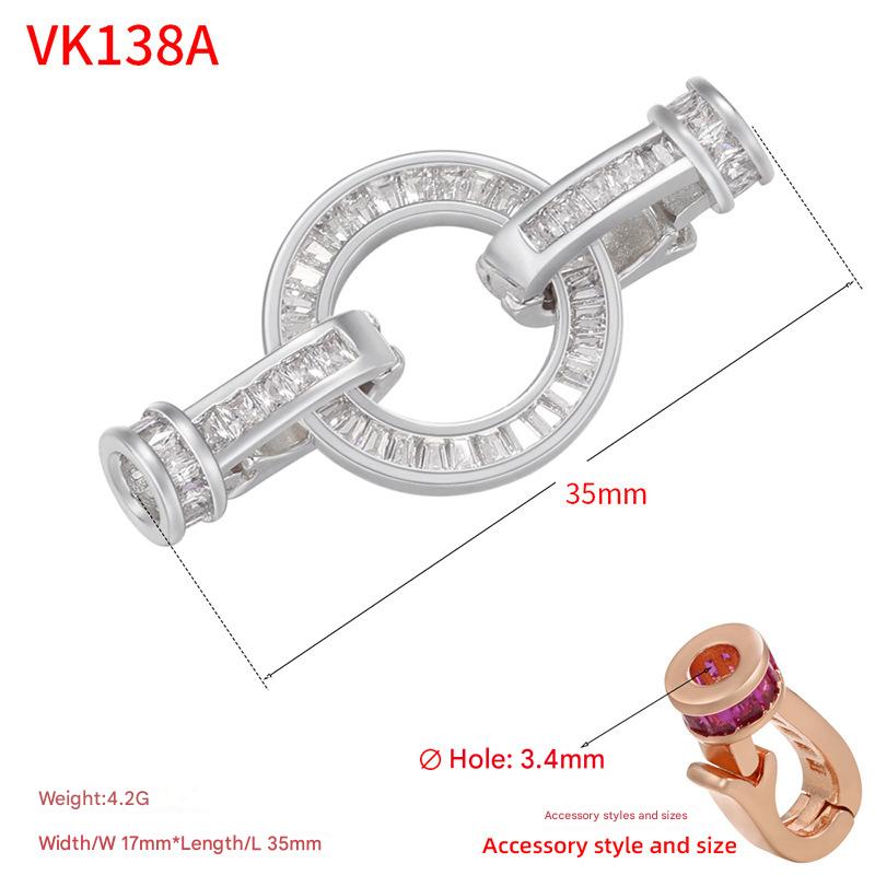 T square diamond platinum 17*35mm