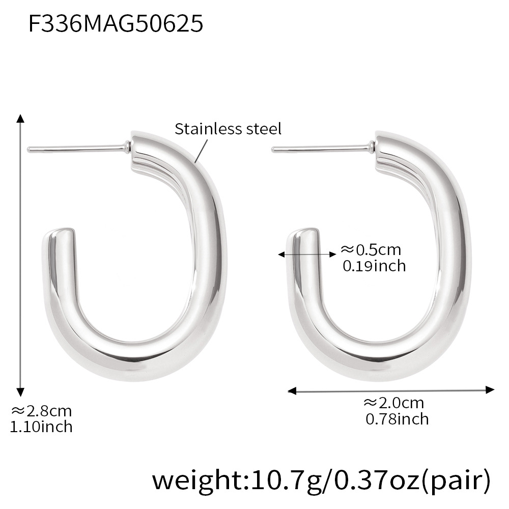 F336- Steel color large style