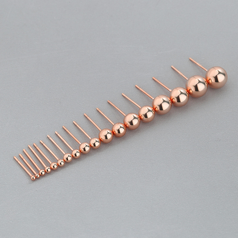 Rose gold plated 1.5mm