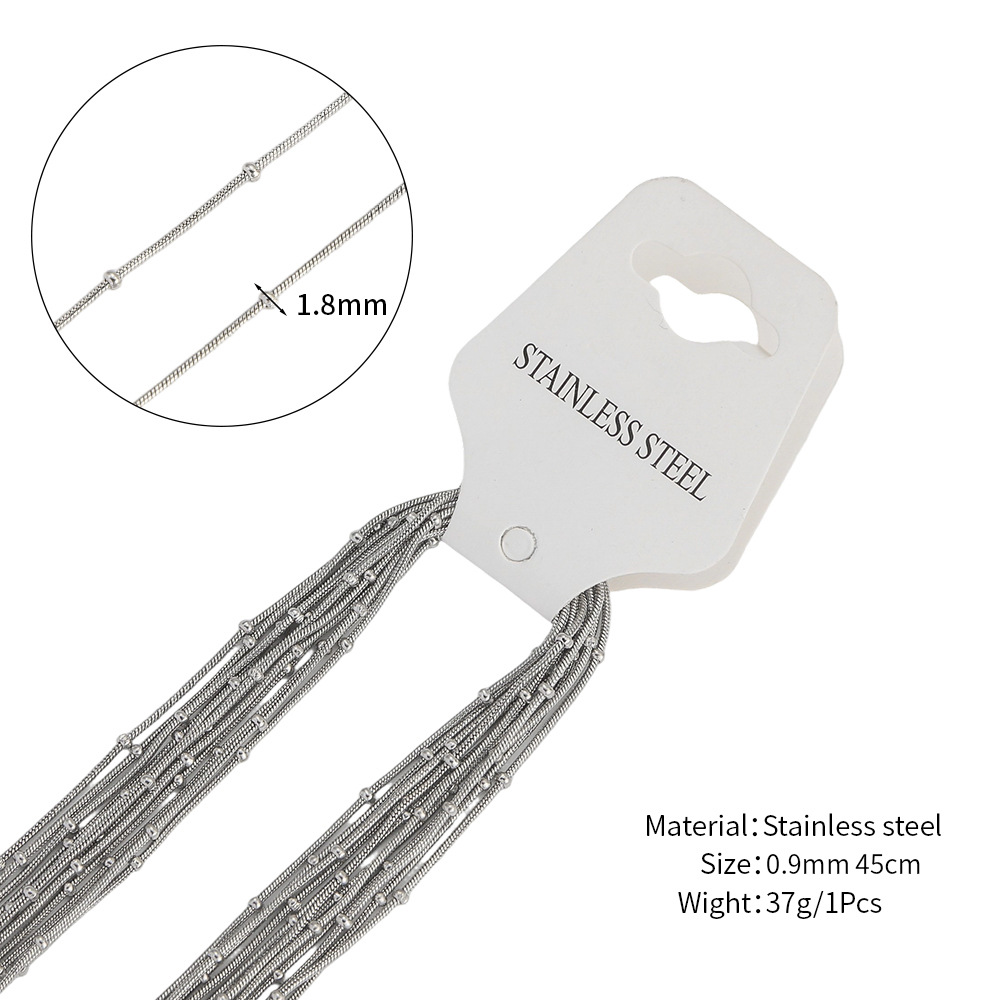 2:Steel color 0.9mm wide +45cm