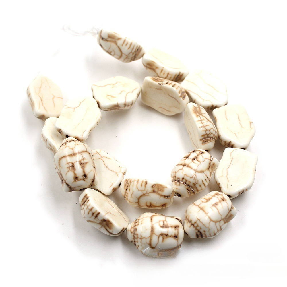 white15*20mm about 17pcs