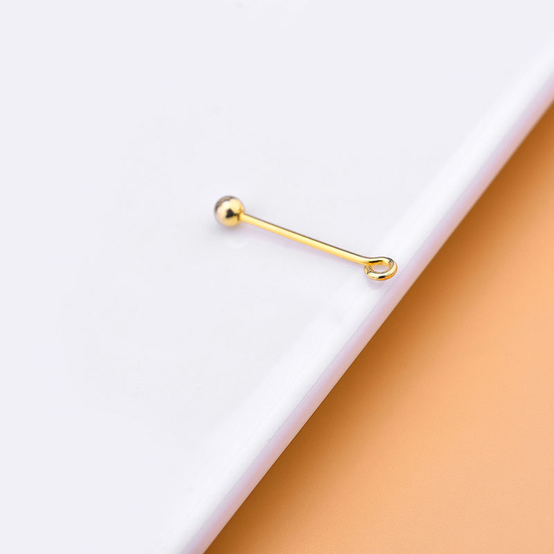 gold color plated can put 8mm beads