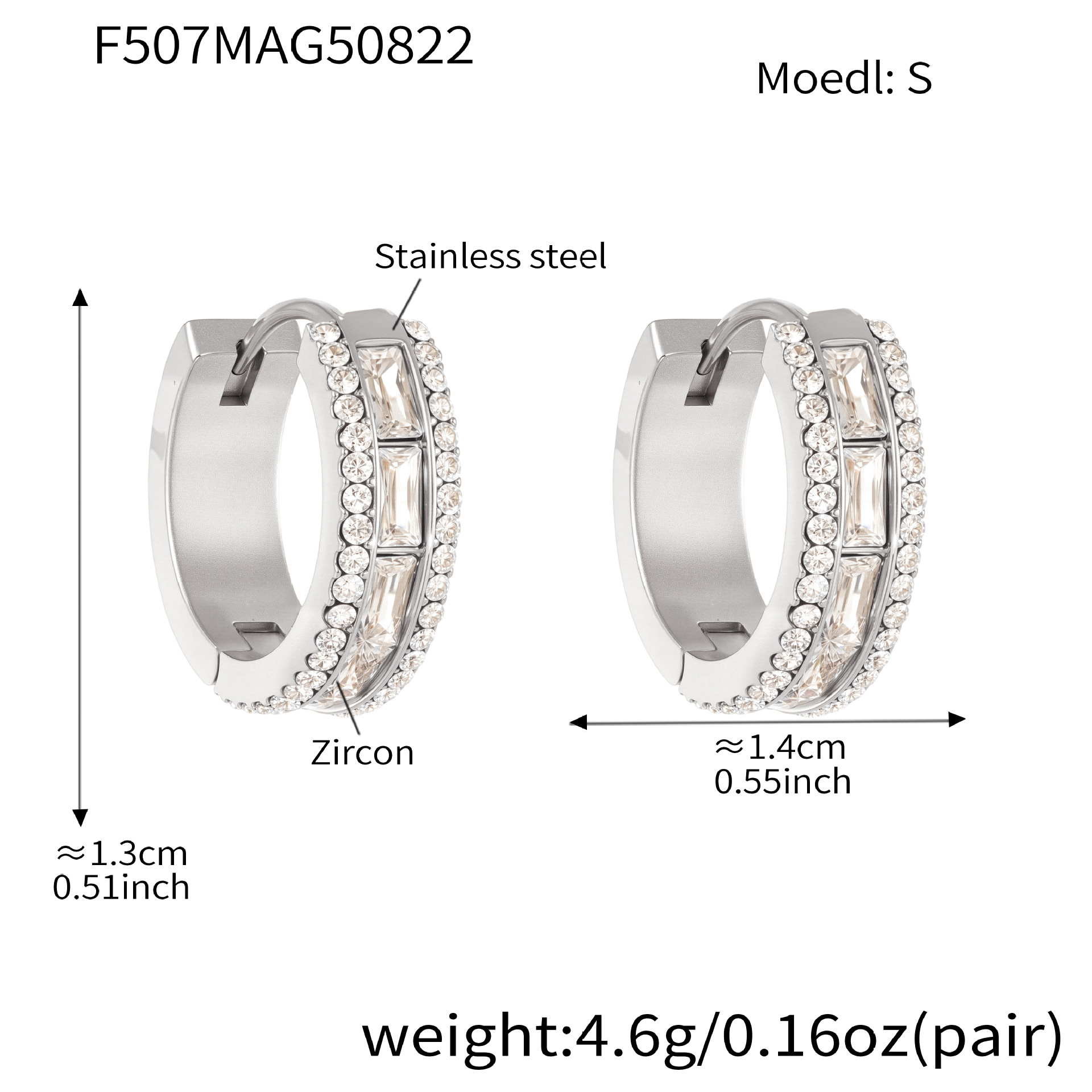 8:F507-Steel color -S