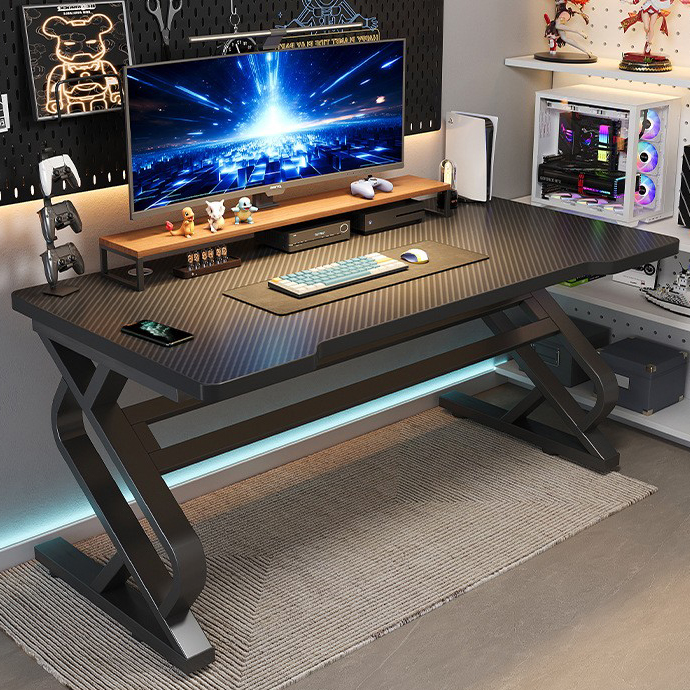 Black carbon fiber 120x60cm