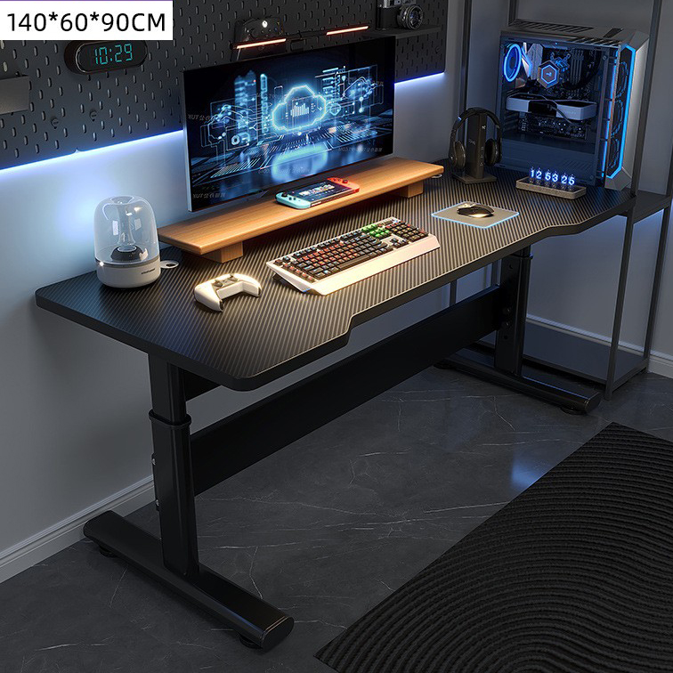 Black carbon fiber texture 140cm